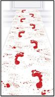 beistle bloody footprints 24 inch 10 feet logo