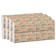 🧻 marcal pro m-fold 100% recycled paper towels, 1-ply, natural color hand towels, 250/pack, 16 packs/case - 4000 total green seal certified towels (p200b) logo