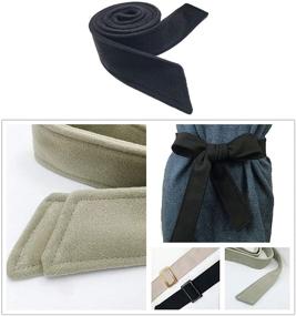 img 3 attached to Women's Accessories: Ya Jin Woolen Corset Overcoat Belts