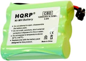 img 1 attached to 🔋 HQRP Cordless Phone Battery Compatible with Uniden BT-1006 / BT1006 Replacement/Extended/High-Capacity - Enhance your Phone's Performance with this HQRP Replacement Battery for Uniden BT-1006 / BT1006 Cordless Phone.