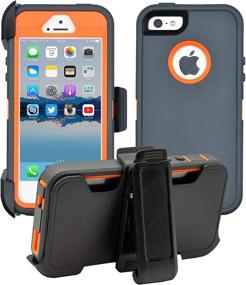 img 4 attached to AlphaCell Cover Compatible With IPhone 5 / 5S / SE (2016) Cell Phones & Accessories