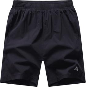 img 4 attached to MOERDENG Running Shorts: Enhance Your Athletic Performance