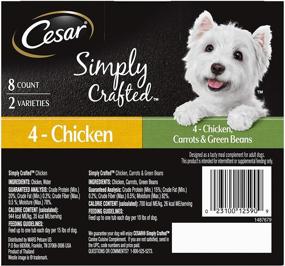 img 2 attached to Drool-Worthy Variety Packs: Cesar Simply Crafted Meal Topper – Wet Dog Food Delights!