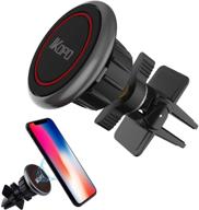 📱 ikopo magnetic phone car mount - universal cell phone holder for car air vent | strong magnetic | iphone, samsung, lg, google nexus, huawei, gps | buy now! logo