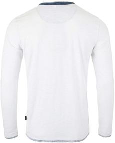 img 2 attached to 👔 ZIMEGO Mens Henley Shirts ZG ZGLS247: Stylish Comfort for Every Occasion