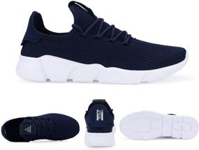 img 1 attached to Lightweight Walking Breathable Sneakers for Women: PIE Shoes