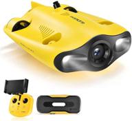 🤿 gladius mini underwater drone with 4k uhd camera, real time viewing, remote control, dive to 330ft, live streaming, tilt-lock, fish finder, and app remote control - rov logo