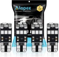 alopee 4 шт. 194 красная светодиодная лампа логотип