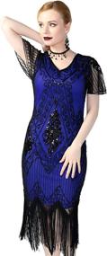 img 3 attached to PrettyGuide Womens Vintage Flapper Roaring Women's Clothing for Dresses