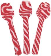 🎄 fun express 24 count candy cane spoons: perfect for christmas holiday winter parties! logo