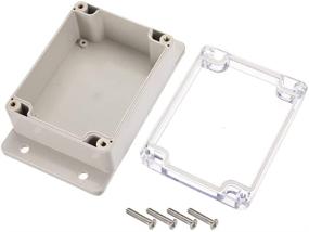 img 3 attached to 📦 Transparent Universal Enclosure by Uxcell - 115mm x 90mm x 56mm