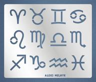 🎨 stencil grimoire symbols by aleks melnyk logo