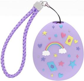 img 4 attached to 🔮 Kids' Electronics - Tamagotchi Protective Purple Silicone Cover