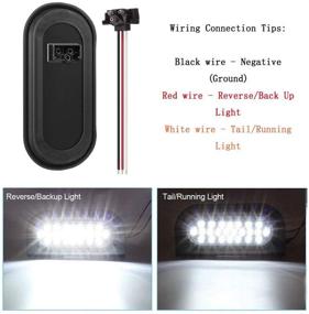 img 1 attached to NPAUTO Trailer Lights Reverse Waterproof Lights & Lighting Accessories