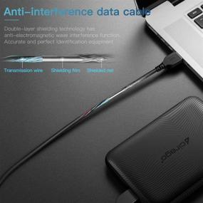 img 3 attached to 💻 Cirago 320GB Slim External Portable Hard Drive - Fast USB 3.0, Shock-Proof - Ideal for PC, Mac, Laptop, Xbox, PS4 - Sleek Black Design