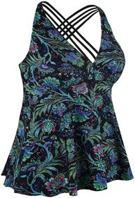 img 3 attached to Firpearl Womens Tankini Swimsuits Swimwear