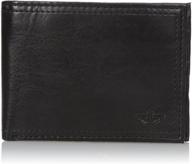 premium dockers blocking capacity leather bifold: the ultimate men's accessories wallet & money organizers logo