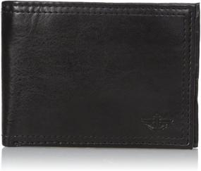 img 4 attached to Premium Dockers Blocking Capacity Leather Bifold: The Ultimate Men's Accessories Wallet & Money Organizers