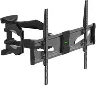 📺 versatile full motion tv wall mount for 40-75 inch tvs, dual swivel articulating arms, extension, tilt, rotation, 6 cable management, max vesa 600x400mm, holds up to 99 lbs logo