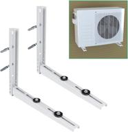 🌳 forestchill outdoor wall mount bracket for ductless mini split ac/heat pump, supports up to 300 lbs, universal fit - 15000-24000 btu condenser logo