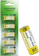 long-lasting and reliable skoanbe a23 23a 12v alkaline battery - pack of 5 logo