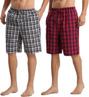 pajamas pockets elastic drawstring sleeping men's clothing logo