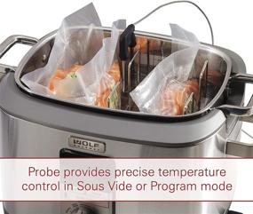 img 2 attached to Wolf Gourmet 6-in-1 Multi Cooker: Precision Cooking with Sous Vide, Sauté, Slow Cook, and More!