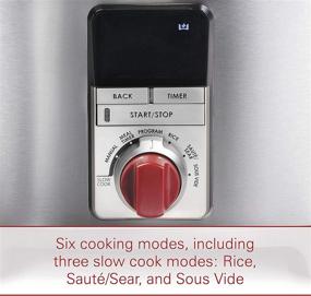 img 3 attached to Wolf Gourmet 6-in-1 Multi Cooker: Precision Cooking with Sous Vide, Sauté, Slow Cook, and More!