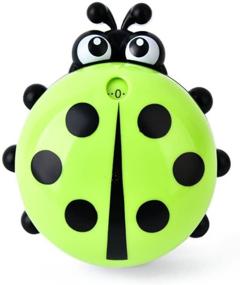 img 4 attached to Cute Ladybug Kitchen Timer: 60 Minutes Mechanical Clock Loud Alarm Manual Timer, Green