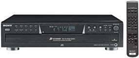 img 2 attached to 🎶 Sony CDP-CE375 5-Disc CD Changer (Discontinued) - Black, Carousel-Style