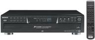 🎶 sony cdp-ce375 5-disc cd changer (discontinued) - black, carousel-style logo