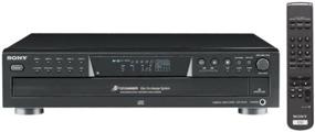 img 4 attached to 🎶 Sony CDP-CE375 5-Disc CD Changer (Discontinued) - Black, Carousel-Style