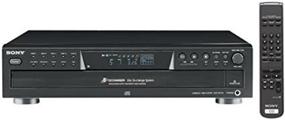 img 3 attached to 🎶 Sony CDP-CE375 5-Disc CD Changer (Discontinued) - Black, Carousel-Style