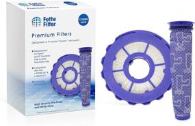 img 4 attached to 🔍 Fette Filter - HEPA Post-Motor & Pre-Motor Filters for Dyson DC40 - Compatible with Animal, Multi Floor, Origin and Total Clean Vacuums - Compare to Part # 923587-02 & 922676-01 (1 Pack)