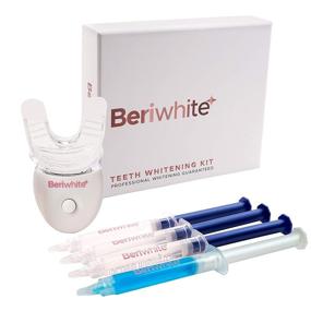 img 4 attached to 🦷 BeriWhite Teeth Whitening Kit: Fast & Painless 20-Minute Stain Removal with Desensitizing Gel & Whitening Gels