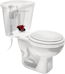 img 2 attached to 🚽 Fluidmaster 555CRP8 Universal PerforMAX Toilet Flush Valve Repair Kit - 5 Minute Solution, 2 In.