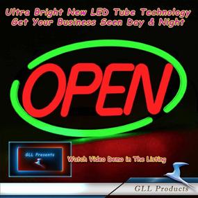 img 3 attached to 🔆 Grab Attention with our Large Open Sign For Stores – Ultra Bright LED Neon Business Sign with Key Fob Remote Control – Eye-Catching Animated Flashing LED Open Signs