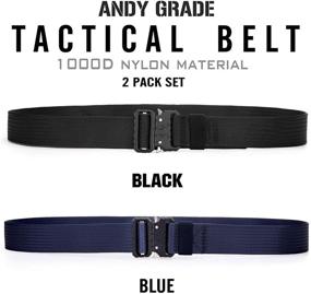 img 3 attached to Men's Adjustable Tactical Webbing Military Release Belts - Optimized Accessories for Enhanced Functionality