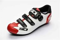 👟 sidi men's sunrise road cycling shoes, size 4 us logo