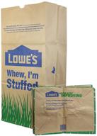 🗑️ lowes 30 gallon paper lawn and leaf trash bags, 5 count (pack of 3) - bulk pack of 15 bags logo