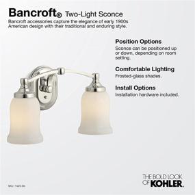 img 1 attached to KOHLER K 11422 2BZ Bancroft Double Oil Rubbed