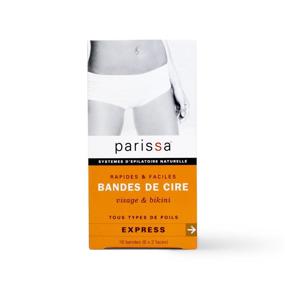 img 1 attached to 👙 Parissa Face &amp; Bikini Wax Strips - Hair Removal Waxing Kit for Women, Small Strips for Face &amp; Bikini, Includes 16 Strips &amp; Aftercare Oil (SF)