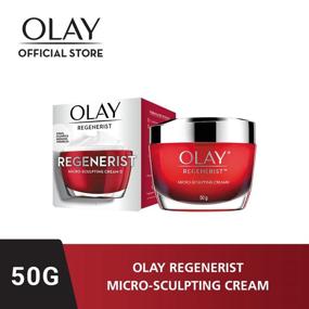 img 3 attached to 🧴 Olay Regenerist Micro-Sculpting Cream, Top Anti-Aging Moisturizer, 1.7 oz