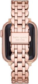 img 3 attached to ⌚ Ремешок из нержавеющей стали для Apple Watch Kate Spade - сменные ремешки для часов 38/40 мм серий 1-6