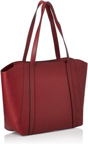 img 3 attached to GUESS SG788124 Naya Tote: Elegant and Functional Brown Handbag for Women