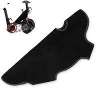 🚴 peloton bike sweat guard - muisci custom framewrap: quick-drying, super absorbent, non-slip exercise bike frame wrap accessory, machine washable logo