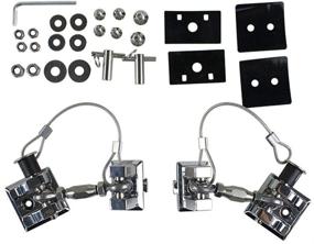 img 4 attached to Oritech Hood Lock Engine Hood Buckles Kit Latches for Jeep Wrangler JK 2007-2017, Zinc Alloy Compatible with 2008-2016 Models