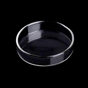 img 4 attached to 🐠 Weaverbird Aquarium Shrimp Feeder Dish: Round Clear Glass Fish Tank Feeding Bowls Tray