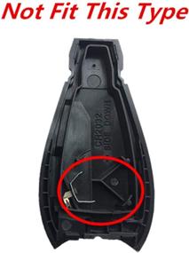 img 1 attached to 🔑 KAWIHEN Keyless Entry Remote Key Fob Shell Replacement - Dodge Ram 1500 2500 3500 (2013-2018) - GQ4-53T 1470A-34T 56046953 Series - Premium Case