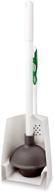 🚽 enhanced hygienic storage caddy with libman 1024 toilet brush and plunger combo logo